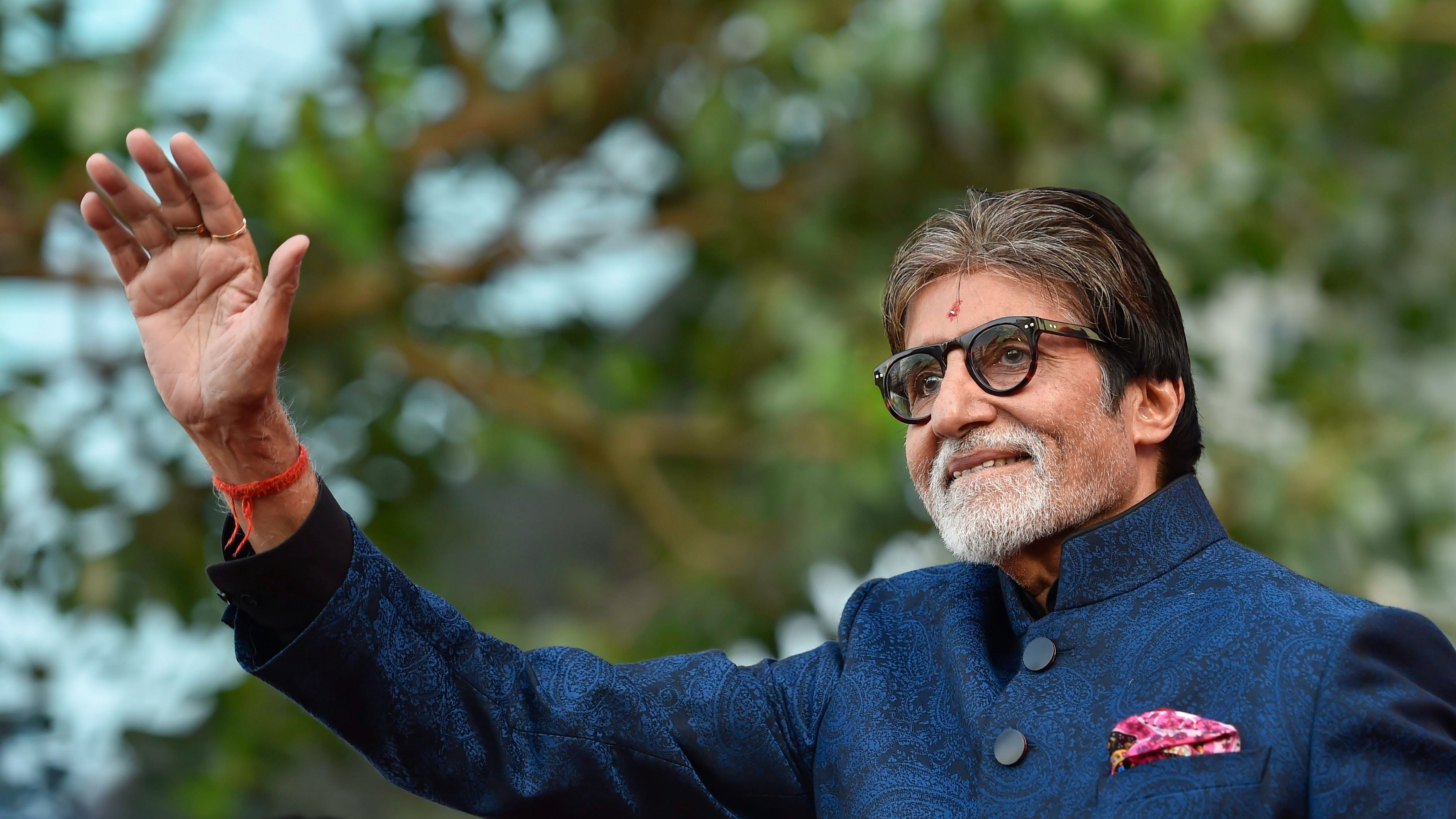 <div class="paragraphs"><p>Bollywood actor Amitabh Bachchan during an event in New Delhi.</p></div>